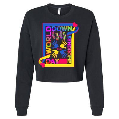 World Down Syndrome Day 21.3 Cropped Pullover Crew