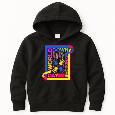 World Down Syndrome Day 21.3 Kids Hoodie