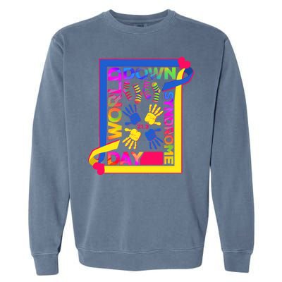 World Down Syndrome Day 21.3 Garment-Dyed Sweatshirt