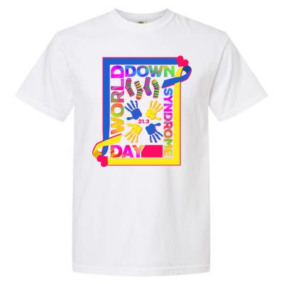 World Down Syndrome Day 21.3 Garment-Dyed Heavyweight T-Shirt