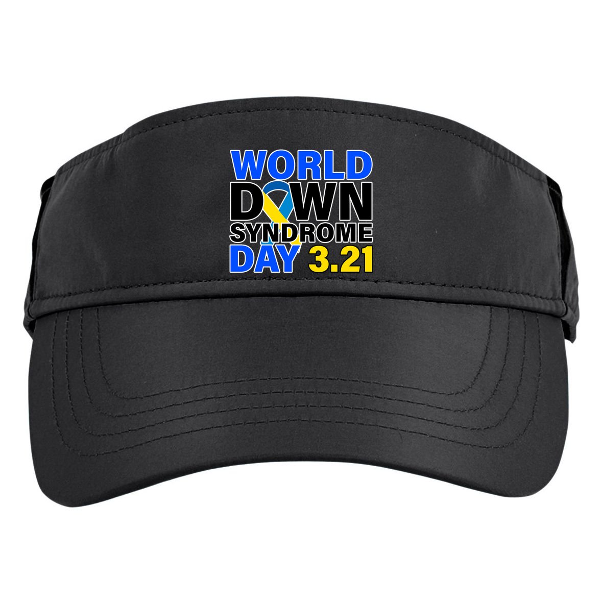 World Down Syndrome Day 3.12 Adult Drive Performance Visor