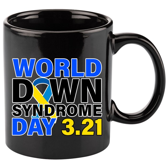 World Down Syndrome Day 3.12 11oz C Handle Ceramic Mug