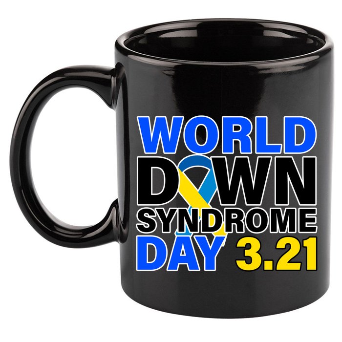 World Down Syndrome Day 3.12 11oz C Handle Ceramic Mug