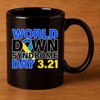 World Down Syndrome Day 3.12 11oz C Handle Ceramic Mug