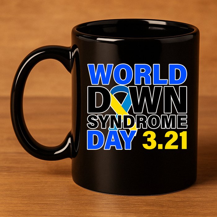 World Down Syndrome Day 3.12 11oz C Handle Ceramic Mug