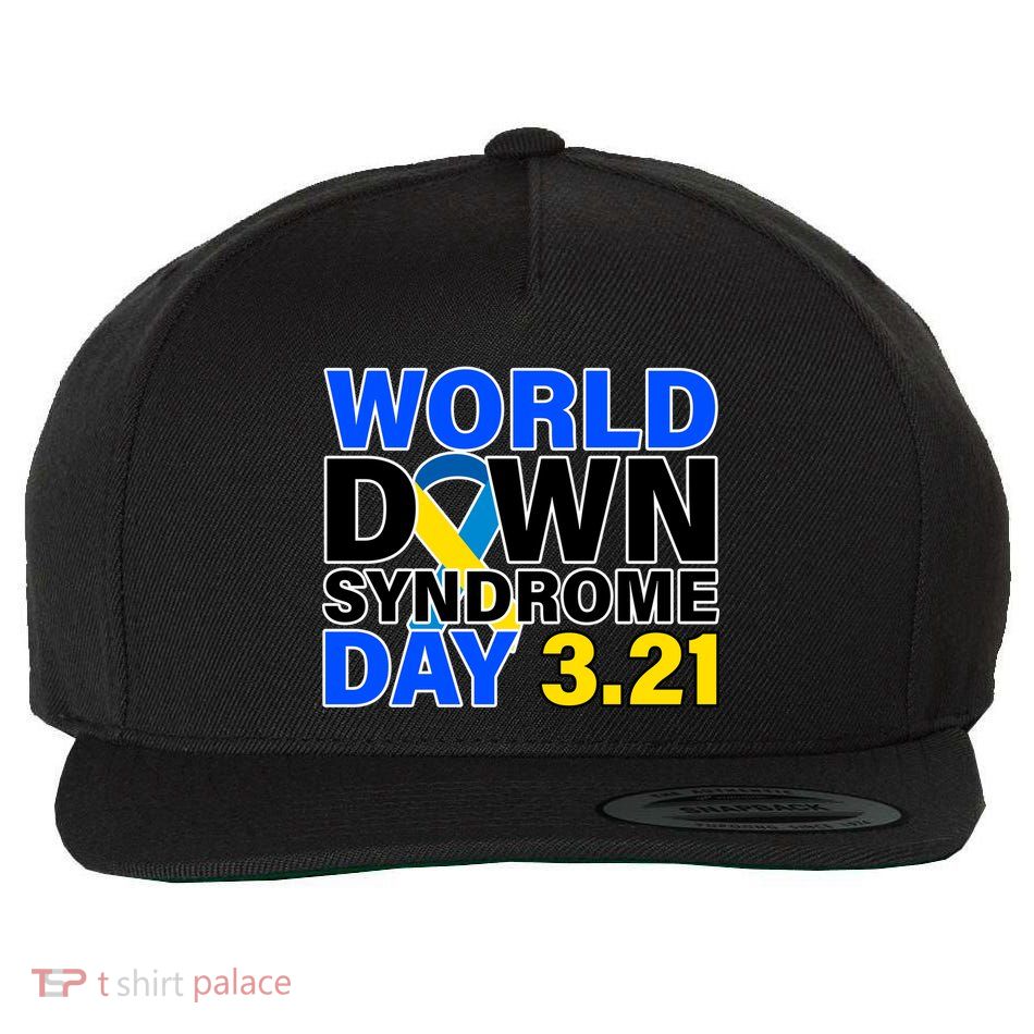 World Down Syndrome Day 3.12 Wool Snapback Cap