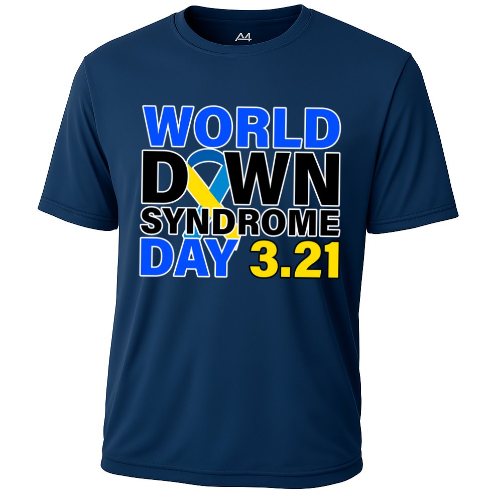 World Down Syndrome Day 3.12 Cooling Performance Crew T-Shirt