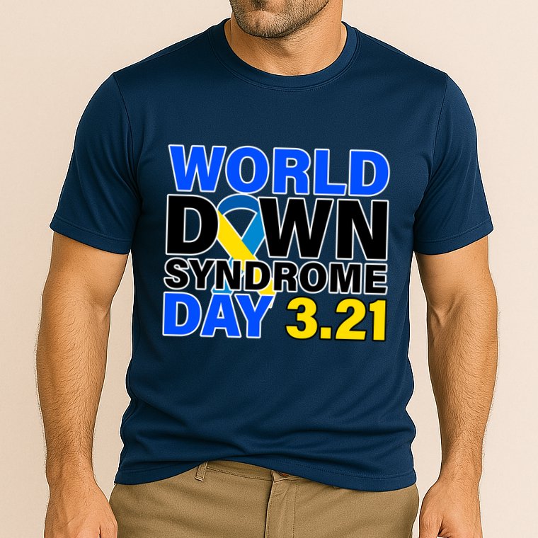 World Down Syndrome Day 3.12 Cooling Performance Crew T-Shirt