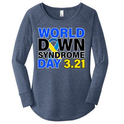 World Down Syndrome Day 3.12 Women's Perfect Tri Tunic Long Sleeve Shirt