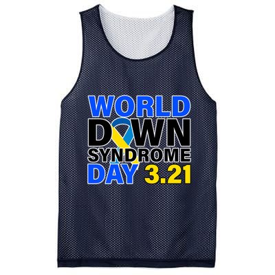 World Down Syndrome Day 3.12 Mesh Reversible Basketball Jersey Tank