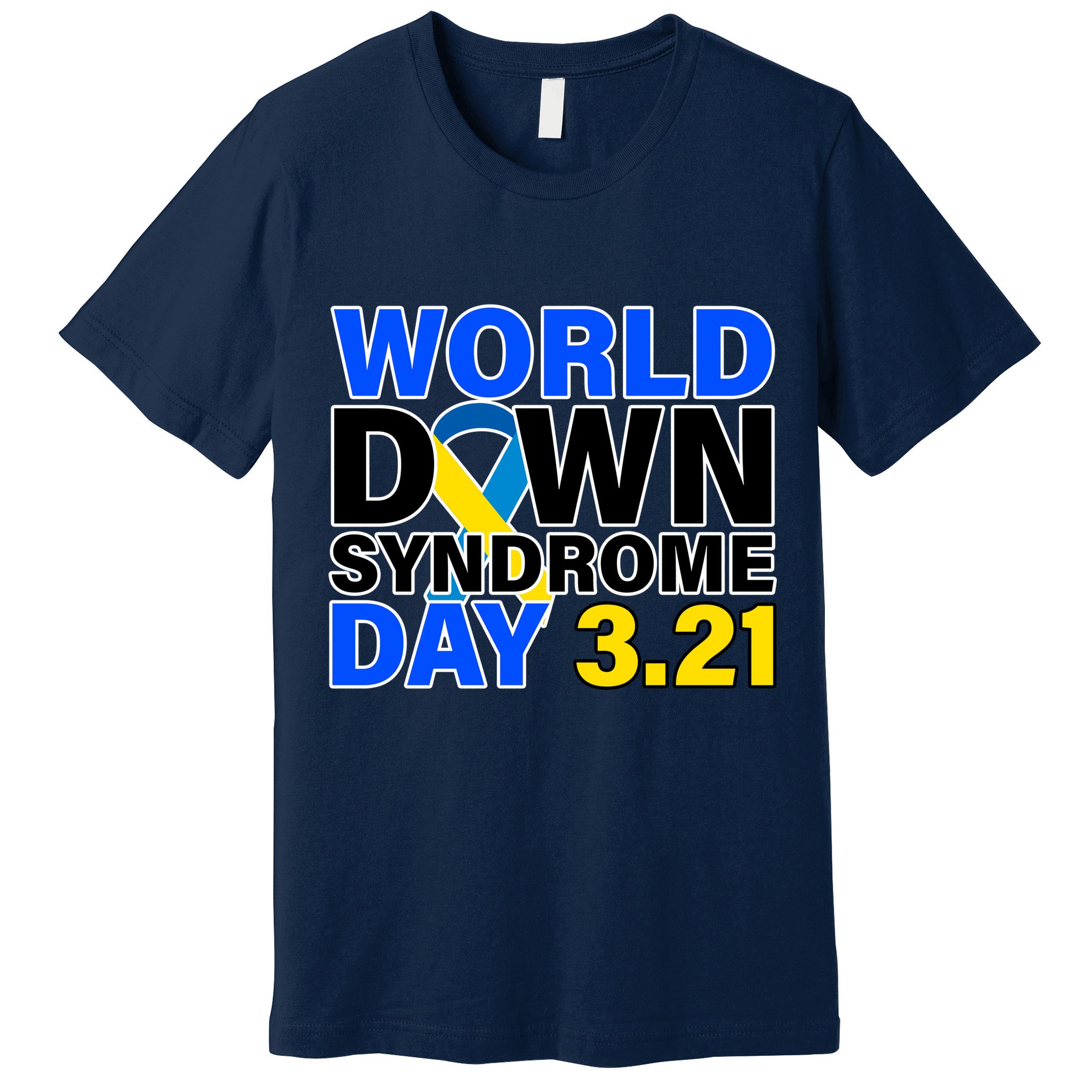 World Down Syndrome Day 3.12 Premium T-Shirt