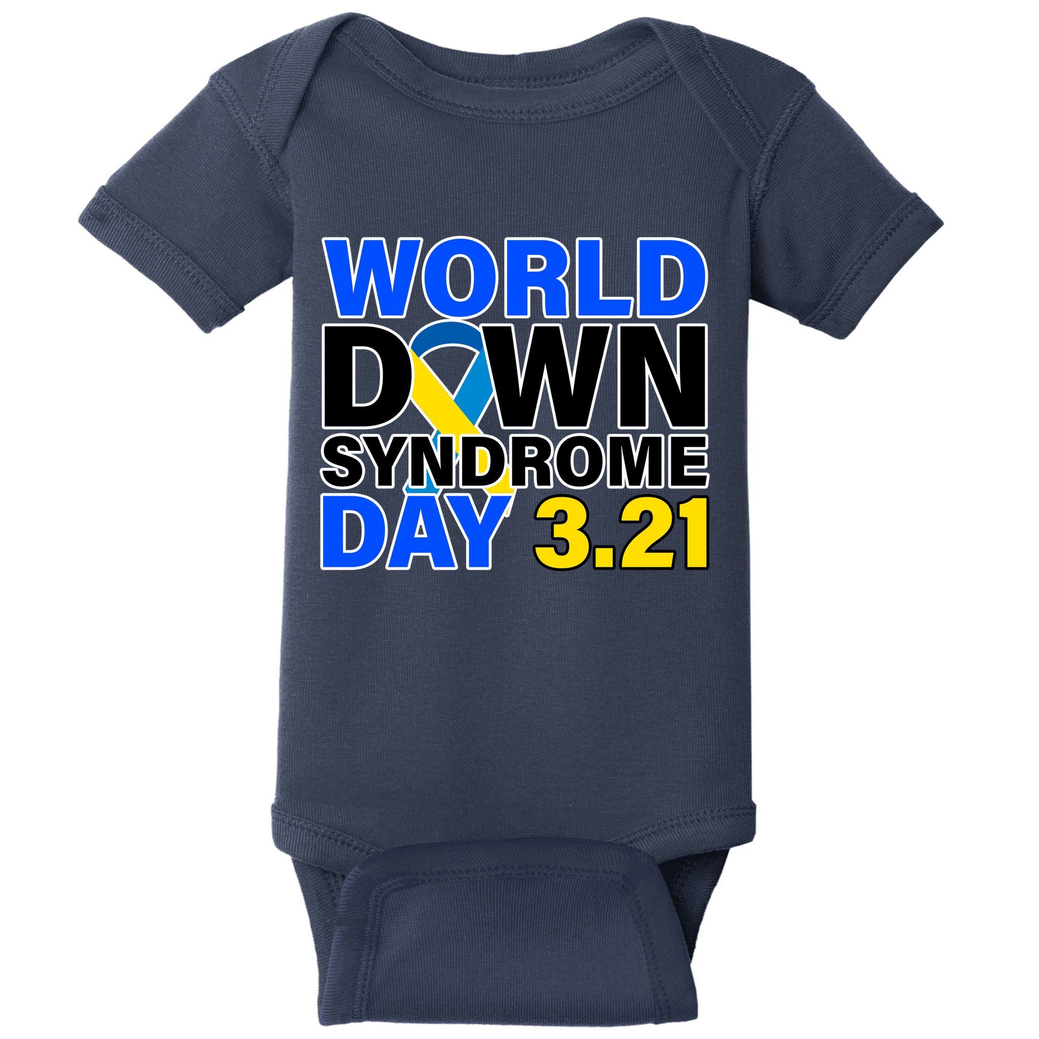 World Down Syndrome Day 3.12 Baby Bodysuit