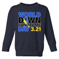 World Down Syndrome Day 3.12 Toddler Sweatshirt