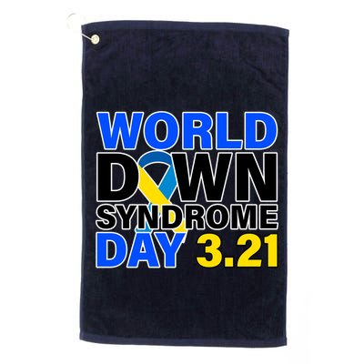 World Down Syndrome Day 3.12 Golf Towel