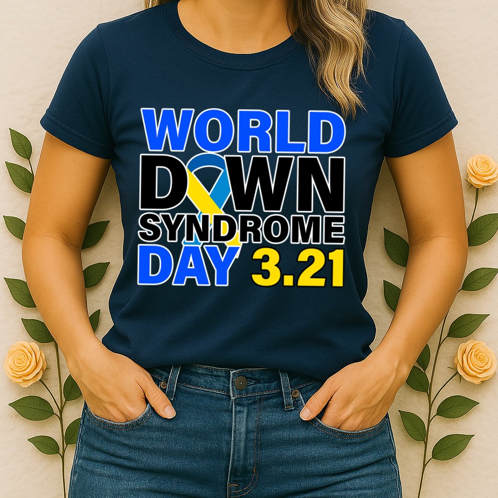 World Down Syndrome Day 3.12 Womens T-Shirt