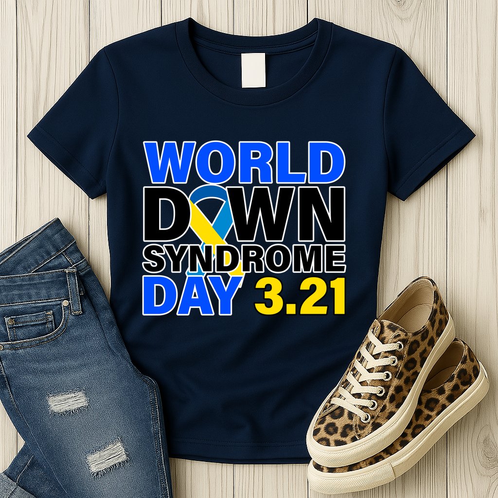 World Down Syndrome Day 3.12 Womens T-Shirt