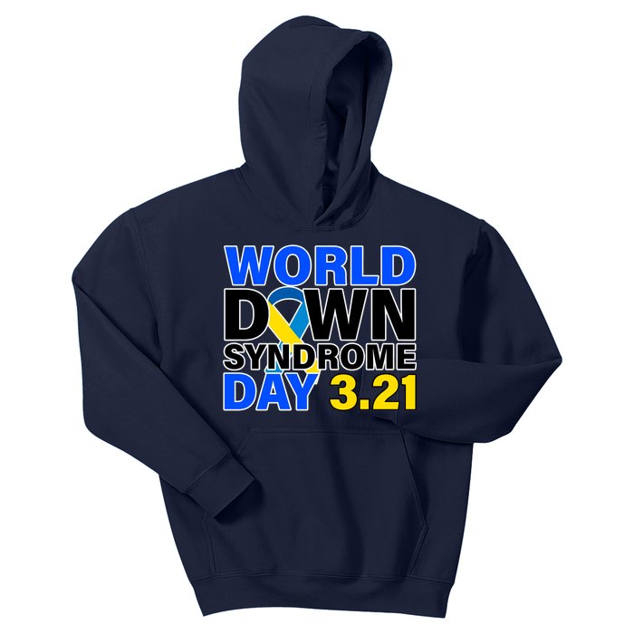 World Down Syndrome Day 3.12 Kids Hoodie