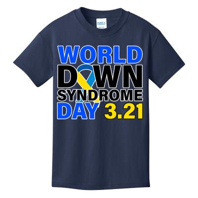 World Down Syndrome Day 3.12 Kids T-Shirt