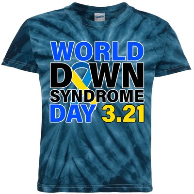 World Down Syndrome Day 3.12 Kids Tie-Dye T-Shirt