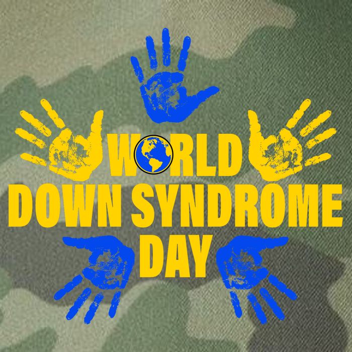 World Down Syndrome Day Hand Print Legacy Tie Dye Trucker Hat