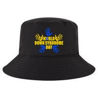 World Down Syndrome Day Hand Print Cool Comfort Performance Bucket Hat
