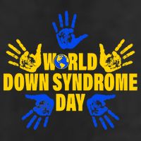 World Down Syndrome Day Hand Print Cool Comfort Performance Bucket Hat