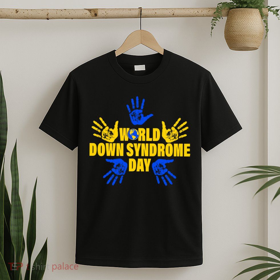 World Down Syndrome Day Hand Print T-Shirt