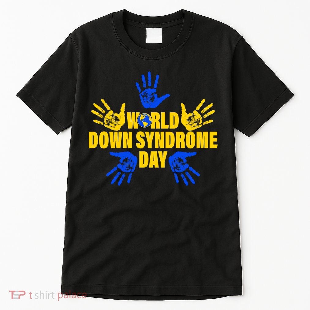 World Down Syndrome Day Hand Print Tall T-Shirt