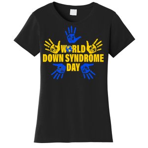 World Down Syndrome Day Hand Print Women's T-Shirt