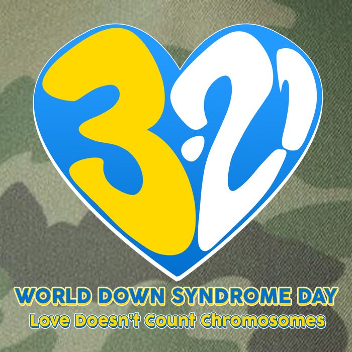 World Down Syndrome Day Love Doesn't Count Chromosomes Legacy Tie Dye Trucker Hat