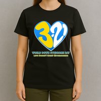 World Down Syndrome Day Love Doesn't Count Chromosomes T-Shirt