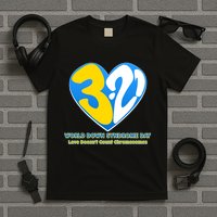 World Down Syndrome Day Love Doesn't Count Chromosomes T-Shirt