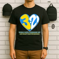 World Down Syndrome Day Love Doesn't Count Chromosomes T-Shirt