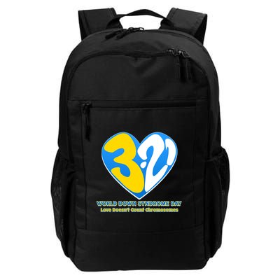 World Down Syndrome Day Love Doesn't Count Chromosomes Backpack