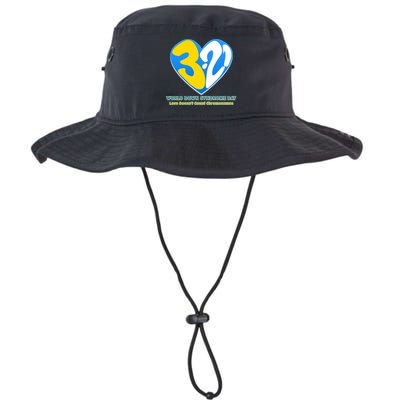World Down Syndrome Day Love Doesn't Count Chromosomes Bucket Hat