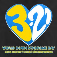 World Down Syndrome Day Love Doesn't Count Chromosomes 15oz Campfire Ceramic Mug