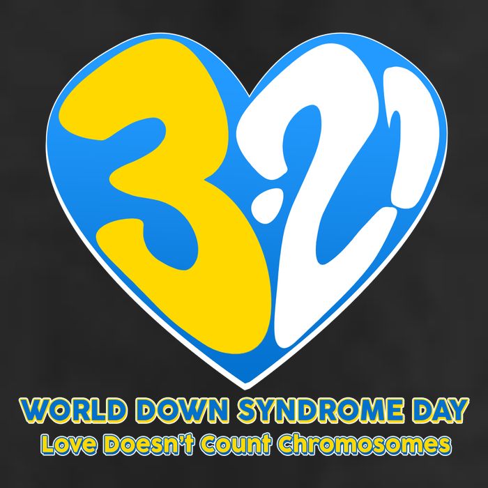 World Down Syndrome Day Love Doesn't Count Chromosomes 15oz Campfire Ceramic Mug