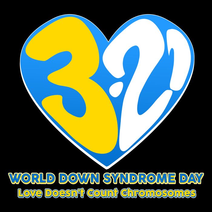 World Down Syndrome Day Love Doesn't Count Chromosomes 16 in Basic Backpack