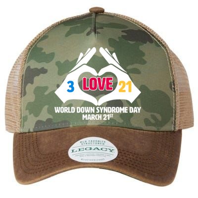 World Down Syndrome Day March 21 Legacy Tie Dye Trucker Hat