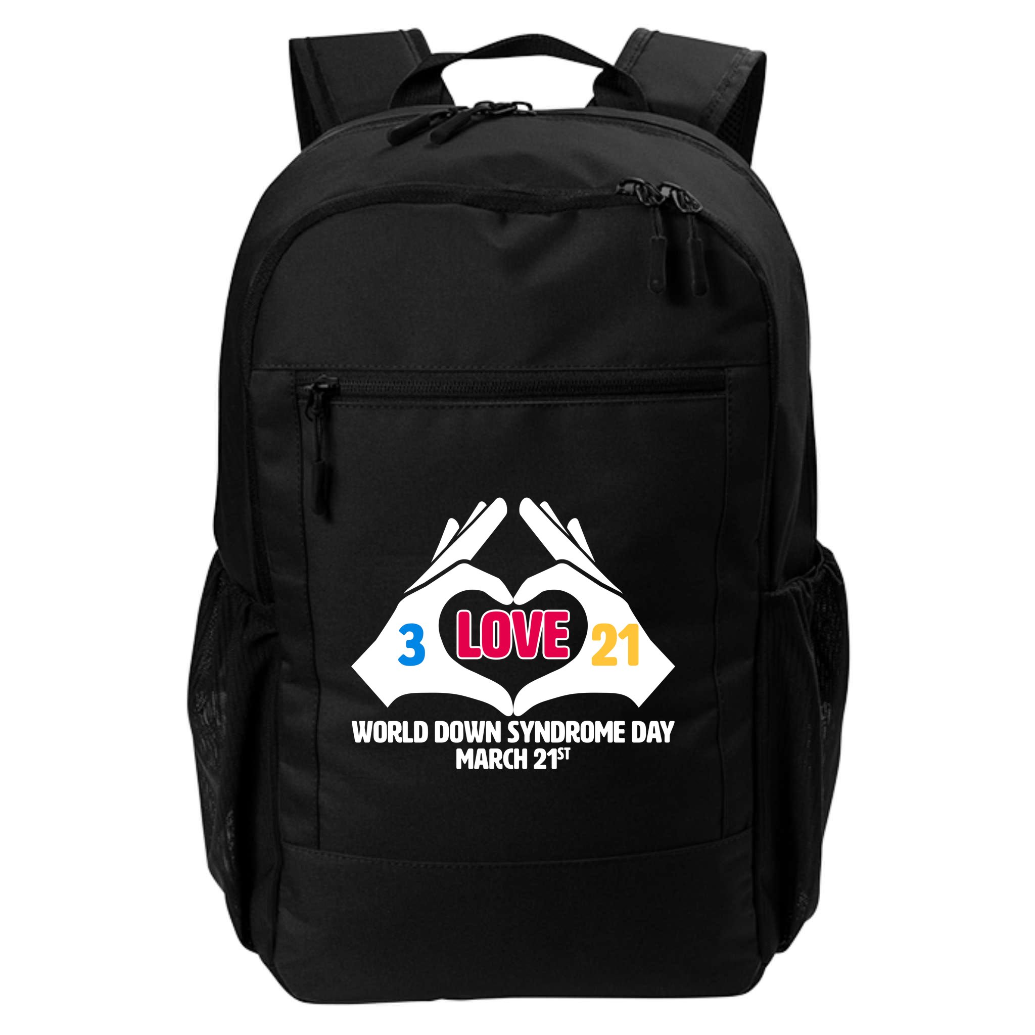 World Down Syndrome Day March 21 Backpack