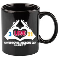 World Down Syndrome Day March 21 11oz C Handle Ceramic Mug