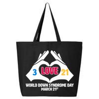 World Down Syndrome Day March 21 25L Jumbo Tote