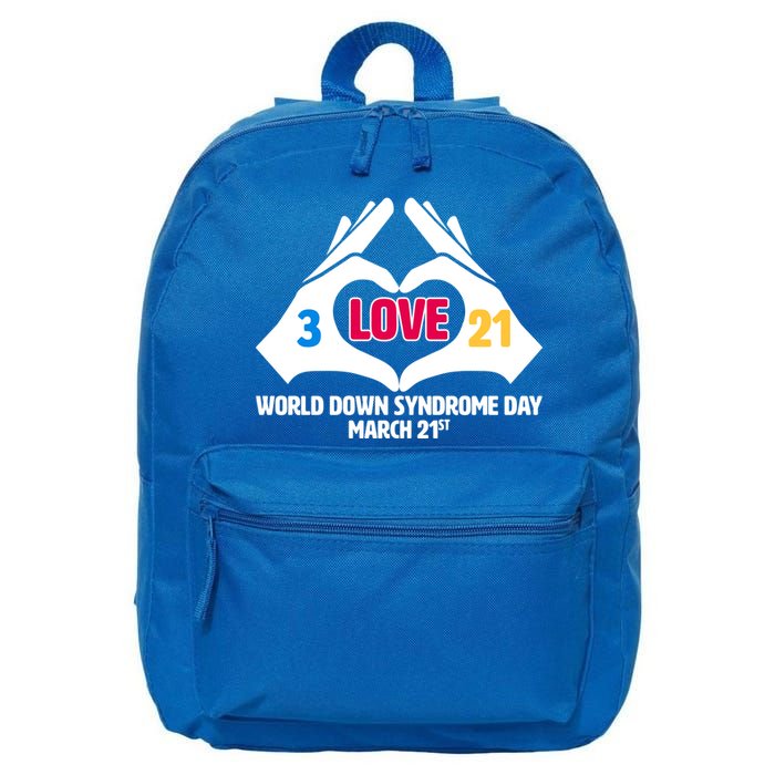 World Down Syndrome Day March 21 16 in Basic Backpack