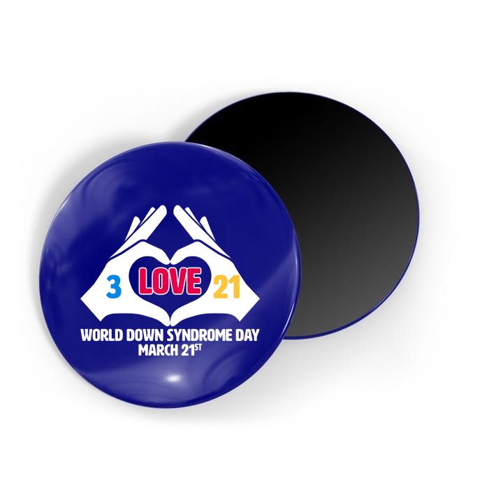 World Down Syndrome Day March 21 Magnet