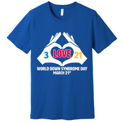 World Down Syndrome Day March 21 Premium T-Shirt