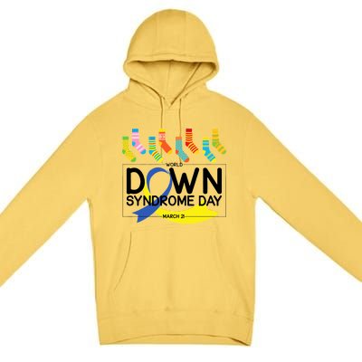 World Down Syndrome Day March 211 Premium Pullover Hoodie