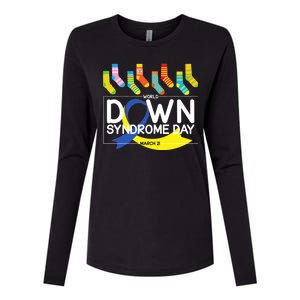 World Down Syndrome Day March 211 Womens Cotton Relaxed Long Sleeve T-Shirt