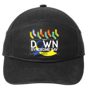 World Down Syndrome Day March 211 7-Panel Snapback Hat