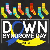 World Down Syndrome Day March 211 Adult Drive Performance Visor