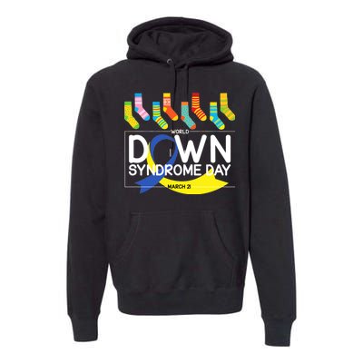 World Down Syndrome Day March 211 Premium Hoodie